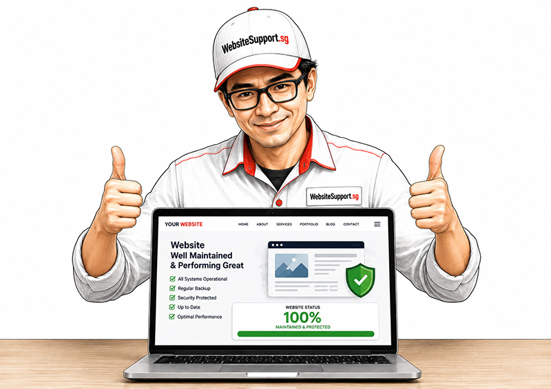 website maintenance in Singapore
